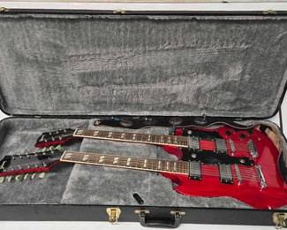 2344 Gibson EDS1275 Double Neck Guitar with Case