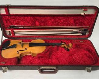 2418 Karl Bitterer Violin and Case