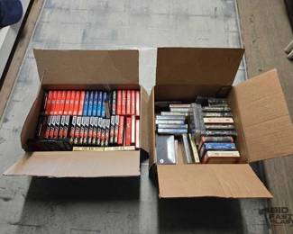 4520 Audio Cassettes, 8 Track Cartridge Music Cassettes