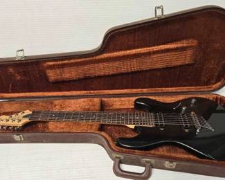 2390 Dean 7 String Guitar and Case