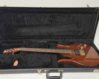 2374 Hondo Longhorn Electric Guitar with Case