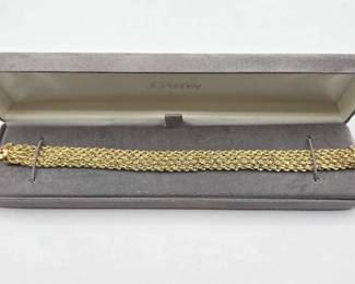 536 14kt Gold Bracelet, 10.6g