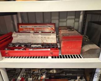 8138 Socket Wrench Sets, Tool Box Tools