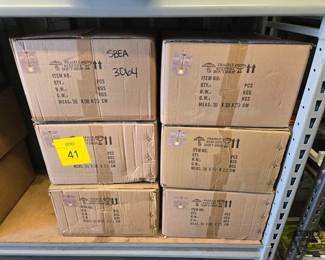 3064 NEW 6 Small Gold Chandeliers