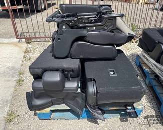 2526 Ford Police Intercepter Rear Seats