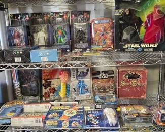 4036 Justice League Figures, Star Wars Figures More