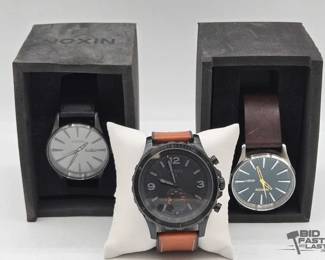 1100 3 Noxin Fossil Q Wristwatches