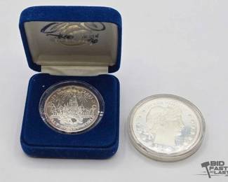 1252 2 Fine Silver Coins