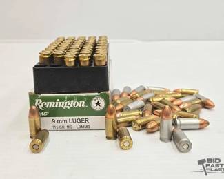 1922 NEW 80 9mm Luger Rounds