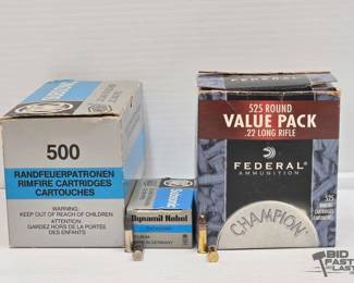 1984 Approx 450 .22 Long Rifle Ammo