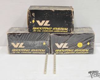 1962 Approx 3000 VL .22c Caseless Ammunition