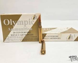 1924 NEW 40 Olympic .3006 Springfield Rounds