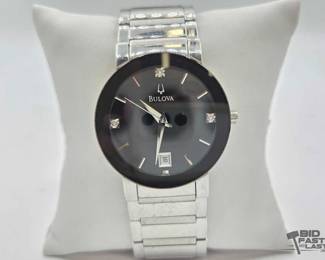1102 Bulova Mens Wristwatch