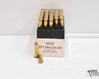 2008 45 Rounds of RemingtonPeters 357 Magnum Ammo