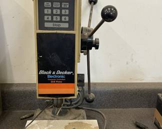 Black and Decker Electronic Drill Press (Works)