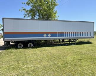 Fruehauf Enclosed Semi Trailer