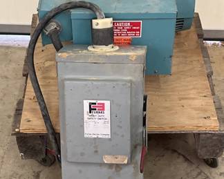 Arco Roto-Phase Rotary Phase Generator w Furnas