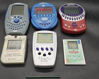 Selection of 6- Vintage Hand Held Games