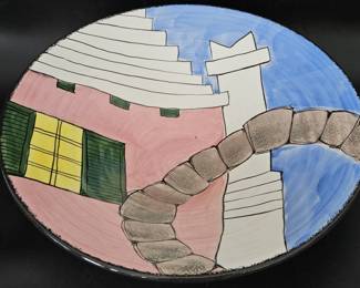 Bermuda Clayworks Pottery Centerpiece Bowl