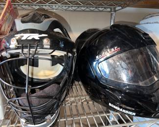 Are you a head banging thrifter? Helmets right here at Sheridan Estate Sales II