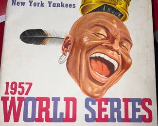 1957 World Series Official Program