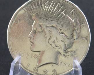 Lot 217. 1923 P Peace dollar