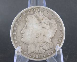 Lot 102. 1901 O Morgan Silver Dollar