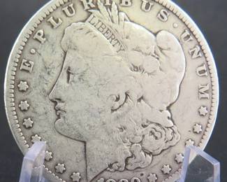 Lot 309. 1880 P Morgan silver dollar