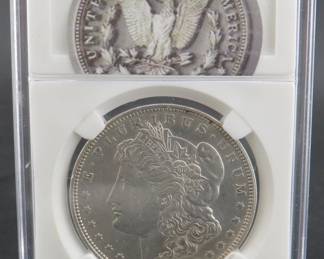 Lot 180. 1921 D Morgan silver dollar