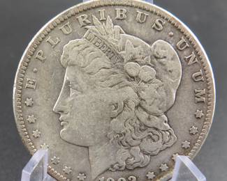 Lot 389. 1902 O Morgan silver dollar
