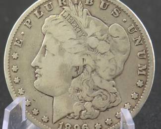 Lot 332. 1896 O Morgan Silver Dollar