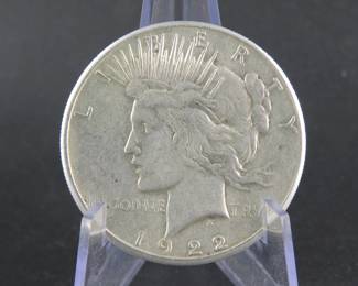 Lot 114. 1922 S Peace Silver Dollar