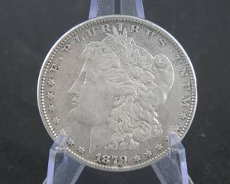 Lot 15. 1879 P Morgan Silver Dollar