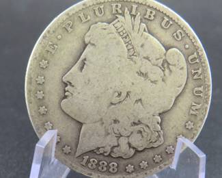 Lot 305. 1888 O Morgan silver dollar