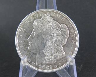 Lot 105. 1921 D Morgan Silver Dollar