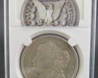Lot 181. 1921 D Morgan silver dollar