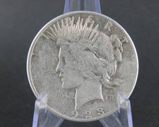 Lot 119. 1923 S Peace Silver Dollar
