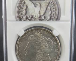 Lot 188. 1921 D Morgan silver dollar