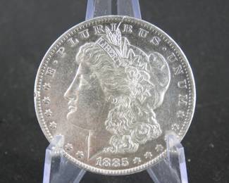 Lot 16. 1885 O Morgan Silver Dollar