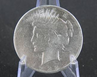 Lot 25. 1922 P Peace Silver Dollar