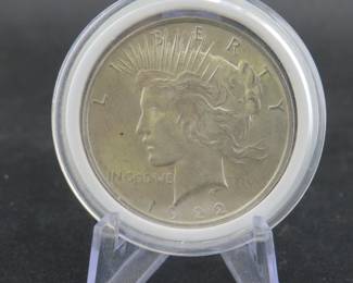 Lot 162. 1922 P Peace silver dollar