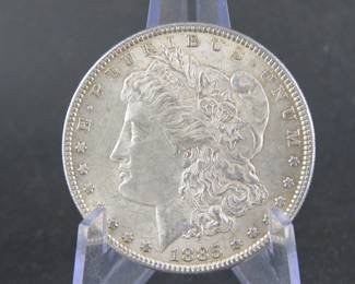 Lot 101. 1885 P Morgan Silver Dollar