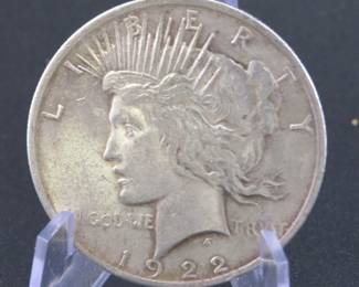 Lot 275. 1922 P Peace dollar
