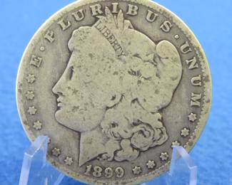 Lot 330. 1899 O Morgan Silver Dollar