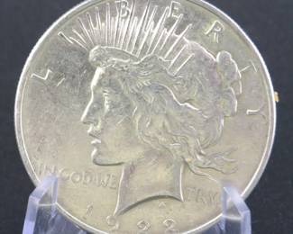 Lot 271. 1922 P Peace dollar