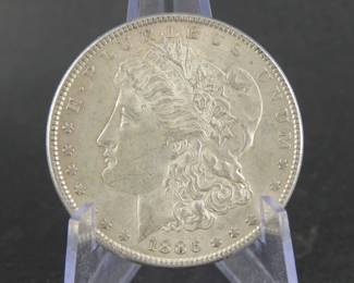 Lot 103. 1886 P Morgan Silver Dollar