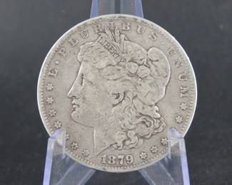 Lot 107. 1879 P Morgan Silver Dollar