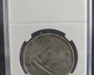 Lot 170. 1949 Canadian 80% silver dollar