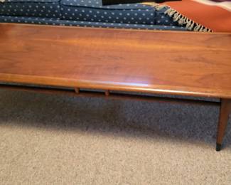 Lane coffee table. Also 2 matching end tables