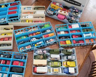 Matchbox and hot wheels